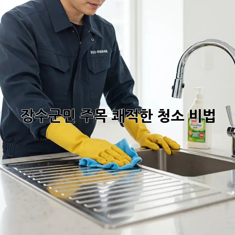 장수군민 주목! 쾌적한 청소 비법 🏡✨
